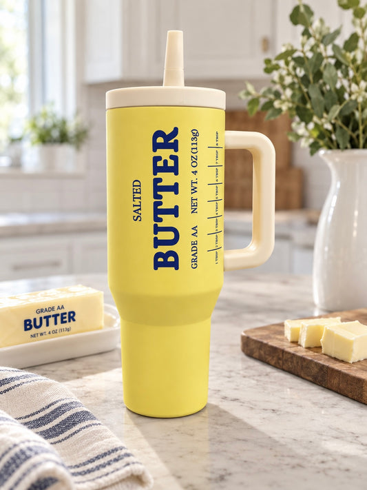 Butter 40oz Water Tank Tumbler