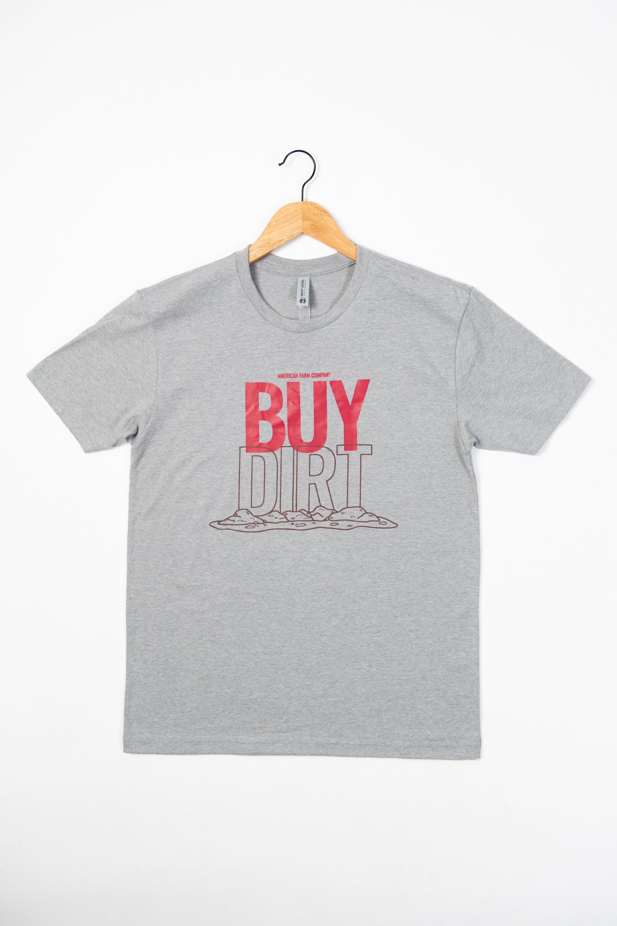 ‘Buy Dirt’ Grey Tee