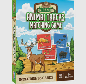 Animal Tracks Matching Game