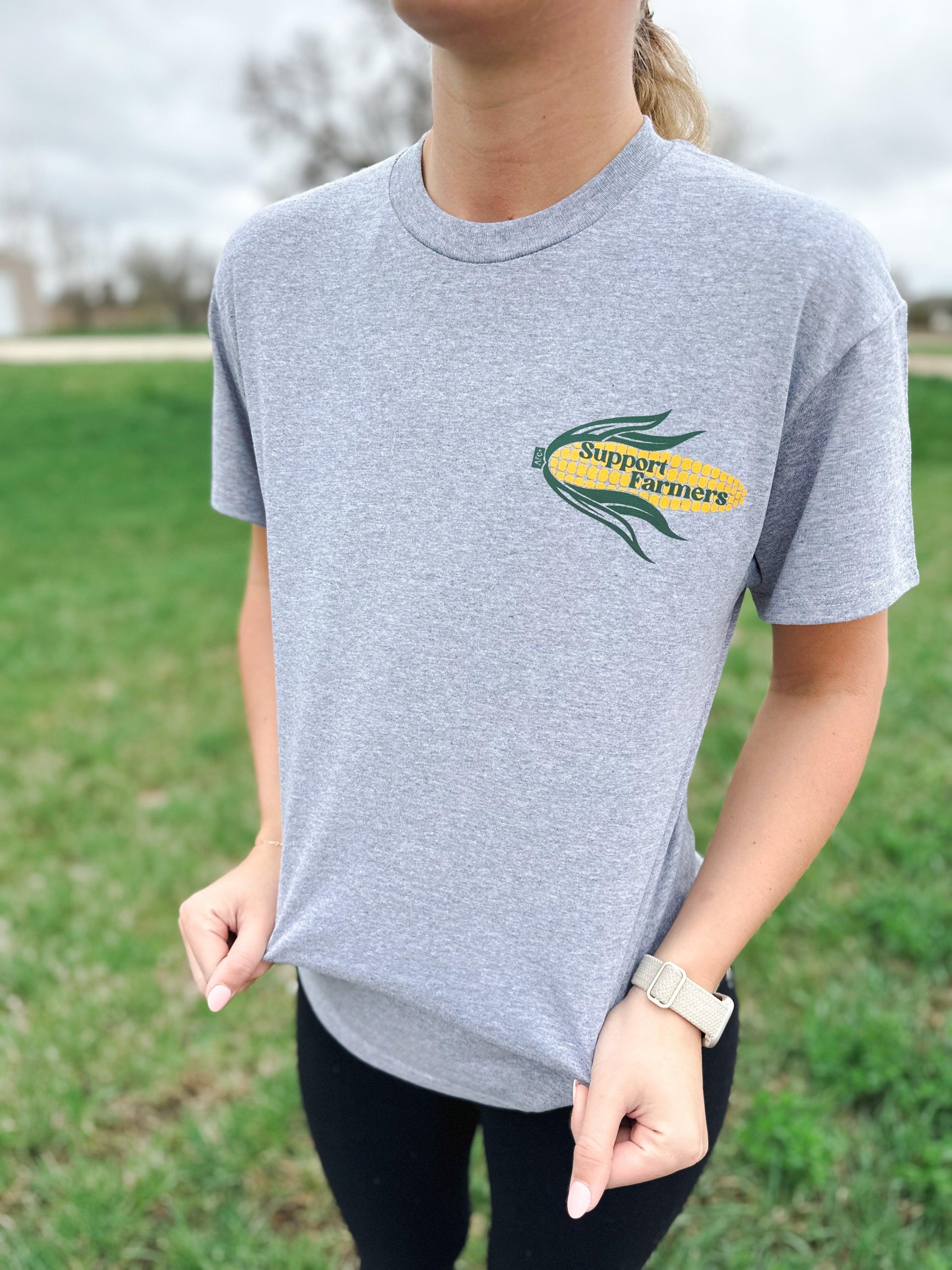 Support Farmers Corn Tee - American Farm Company