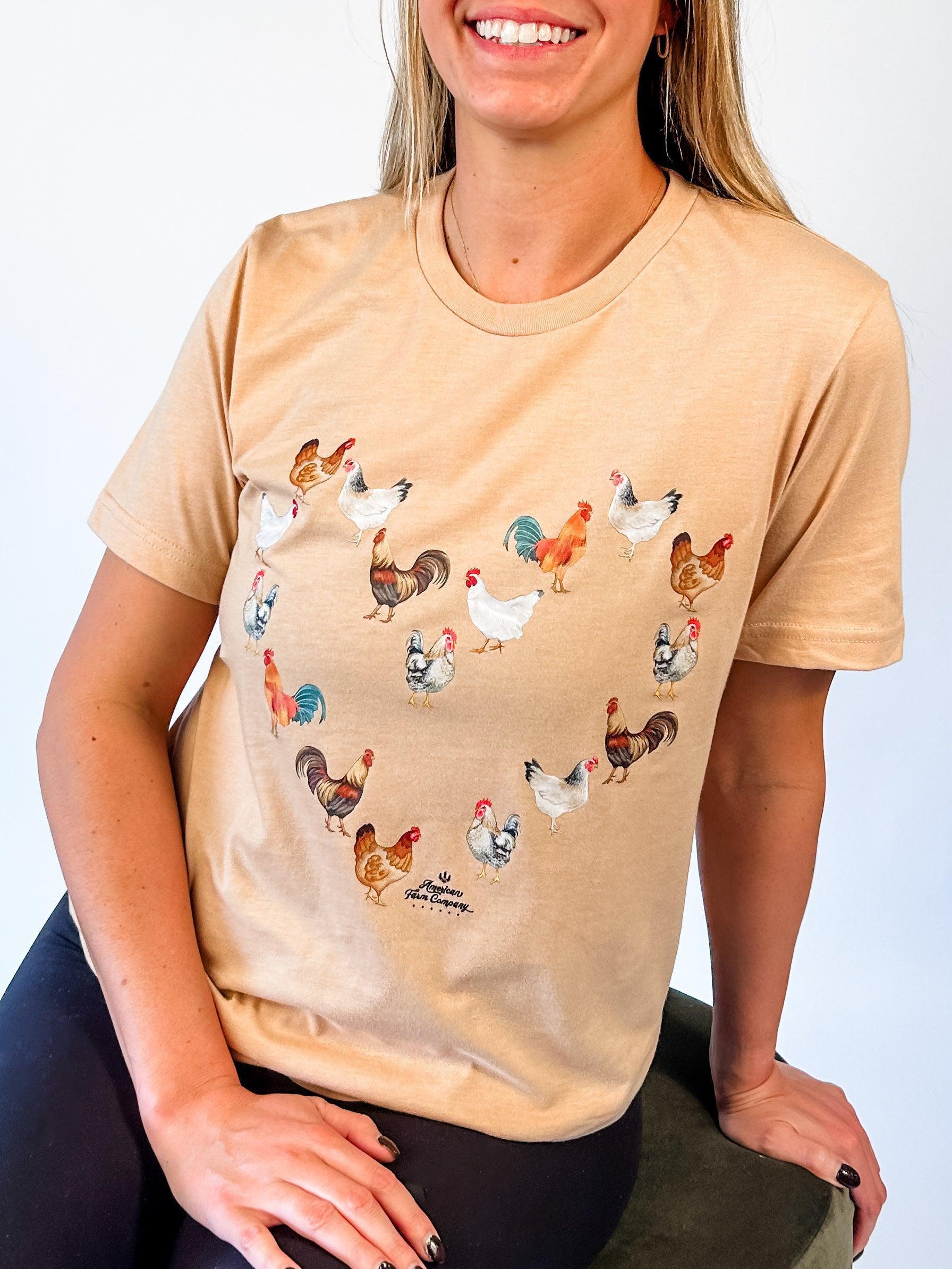 Chicken Heart Tee - American Farm Company