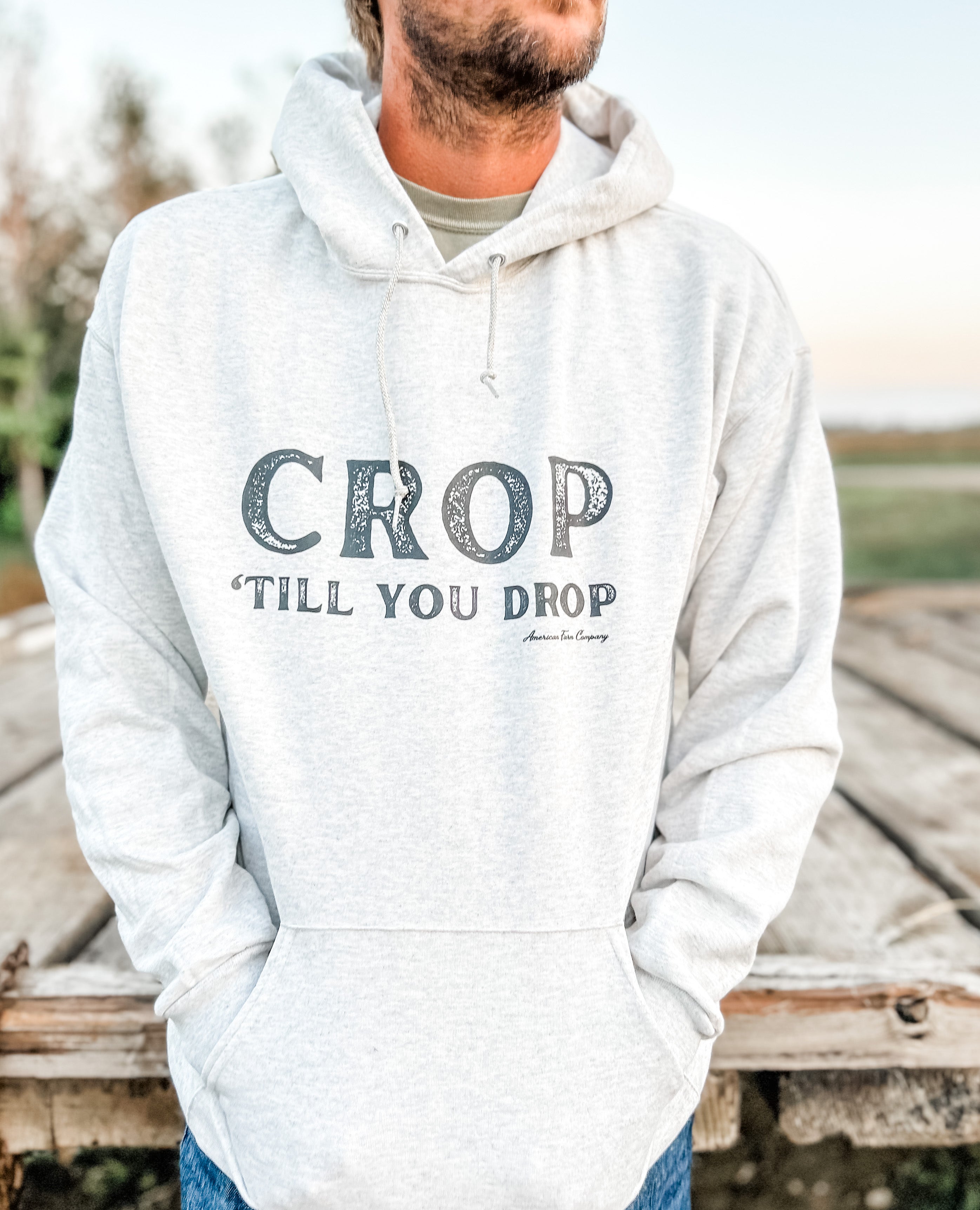 ‘Crop Til You Drop’ Hoodie