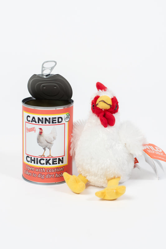 Canned Chicken | Plush w/ Jokes