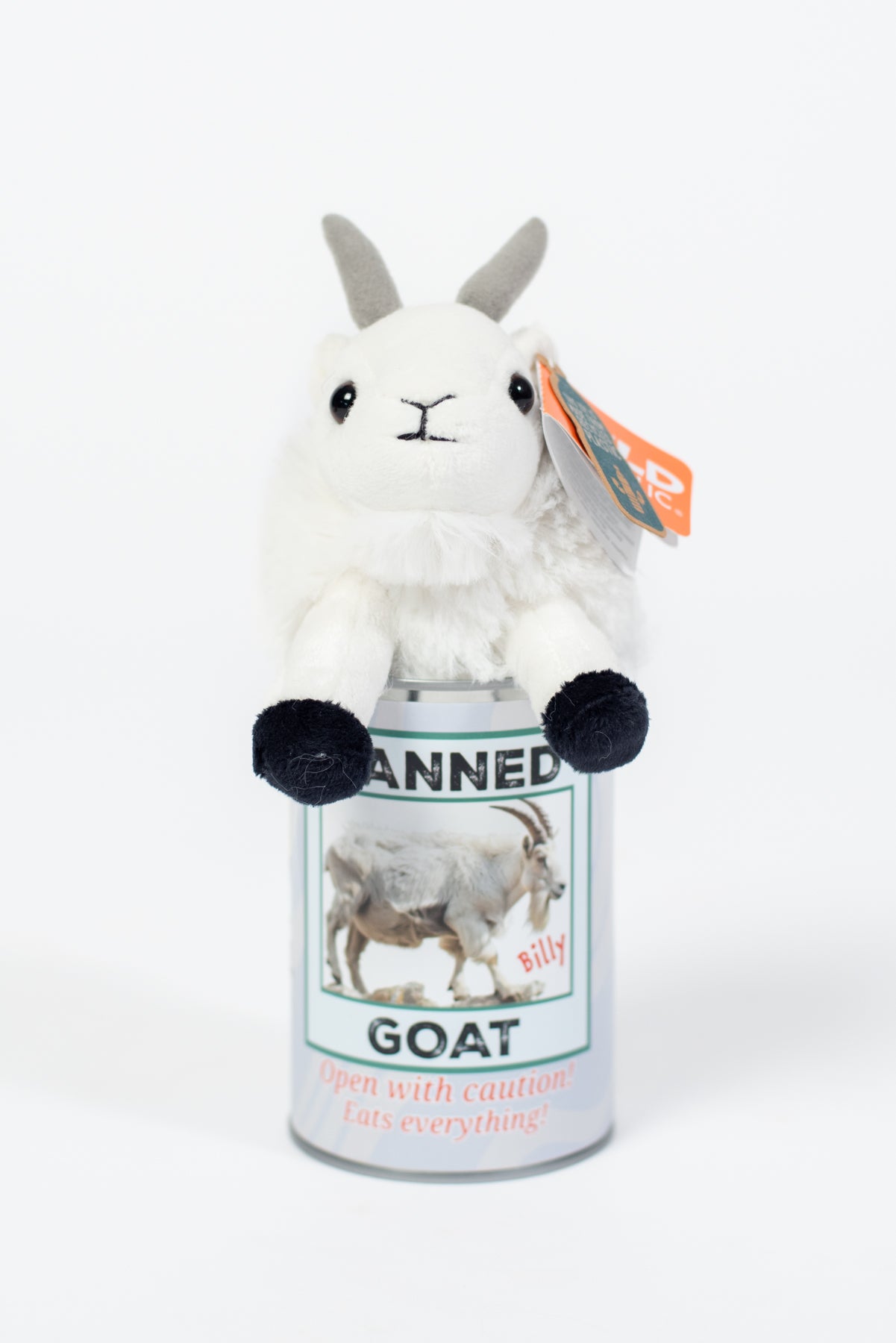 Canned Goat | Plush w/ Jokes