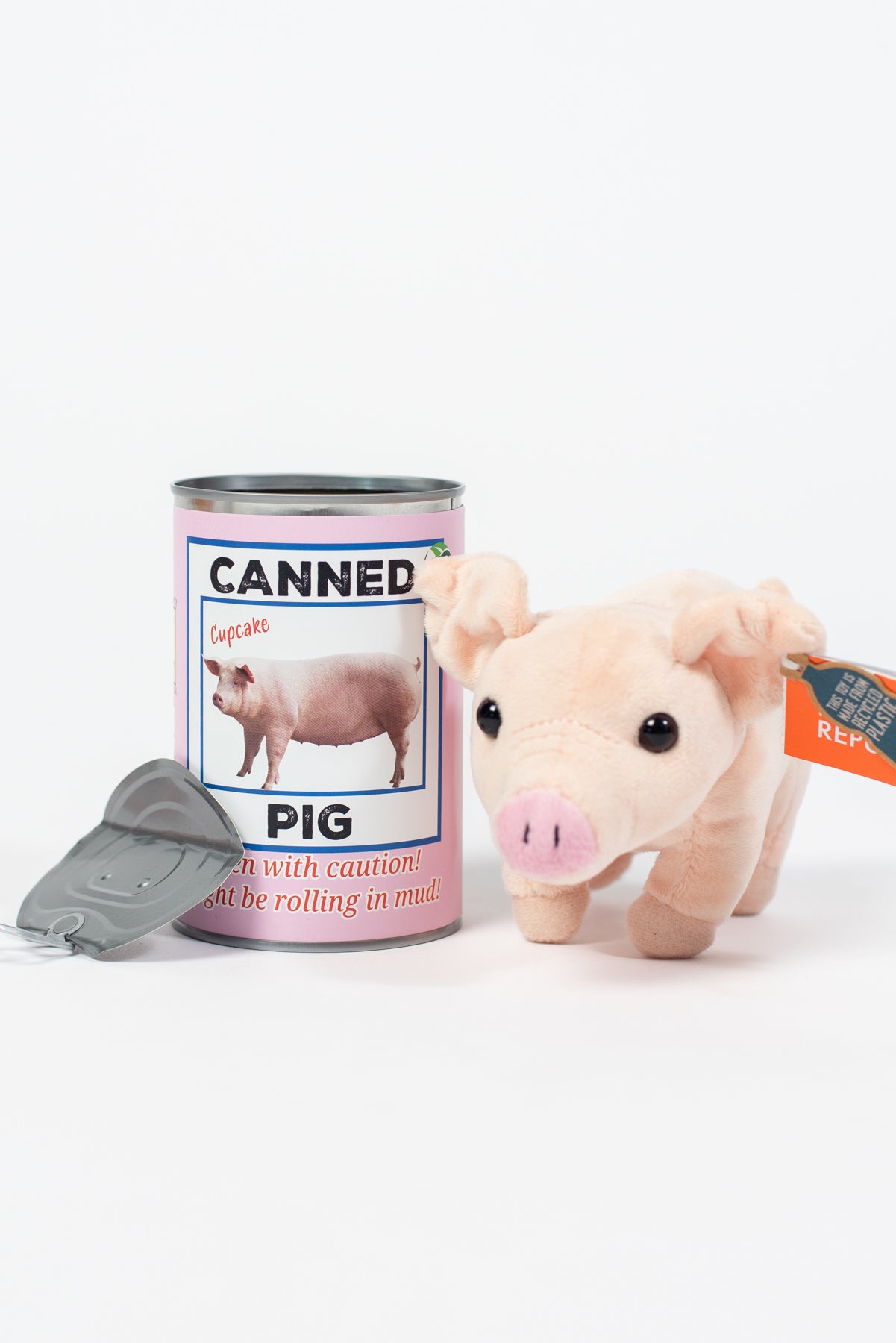 Canned Pig | Plush w/ Jokes