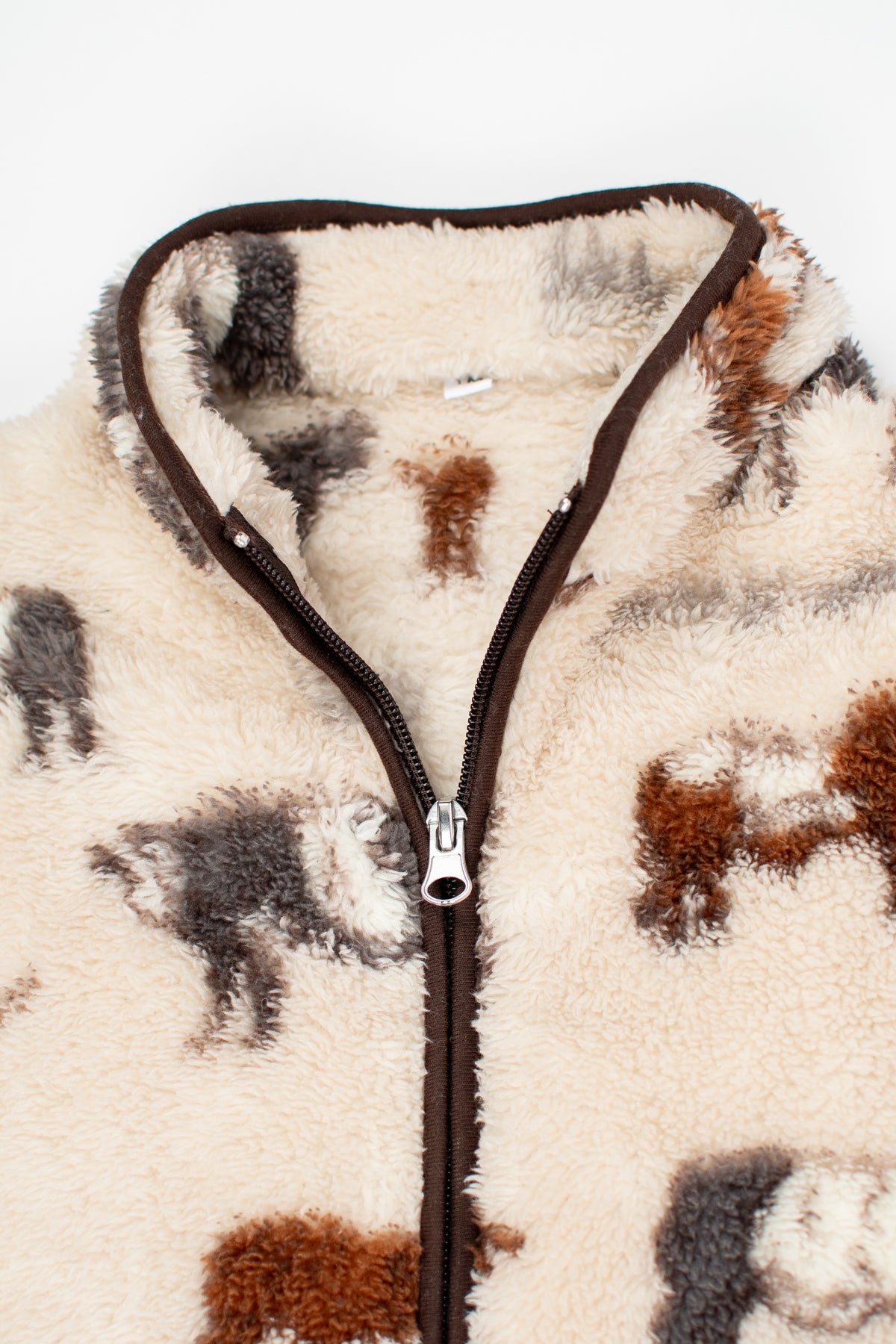 Cattle Sherpa Adult Full Zip Jacket