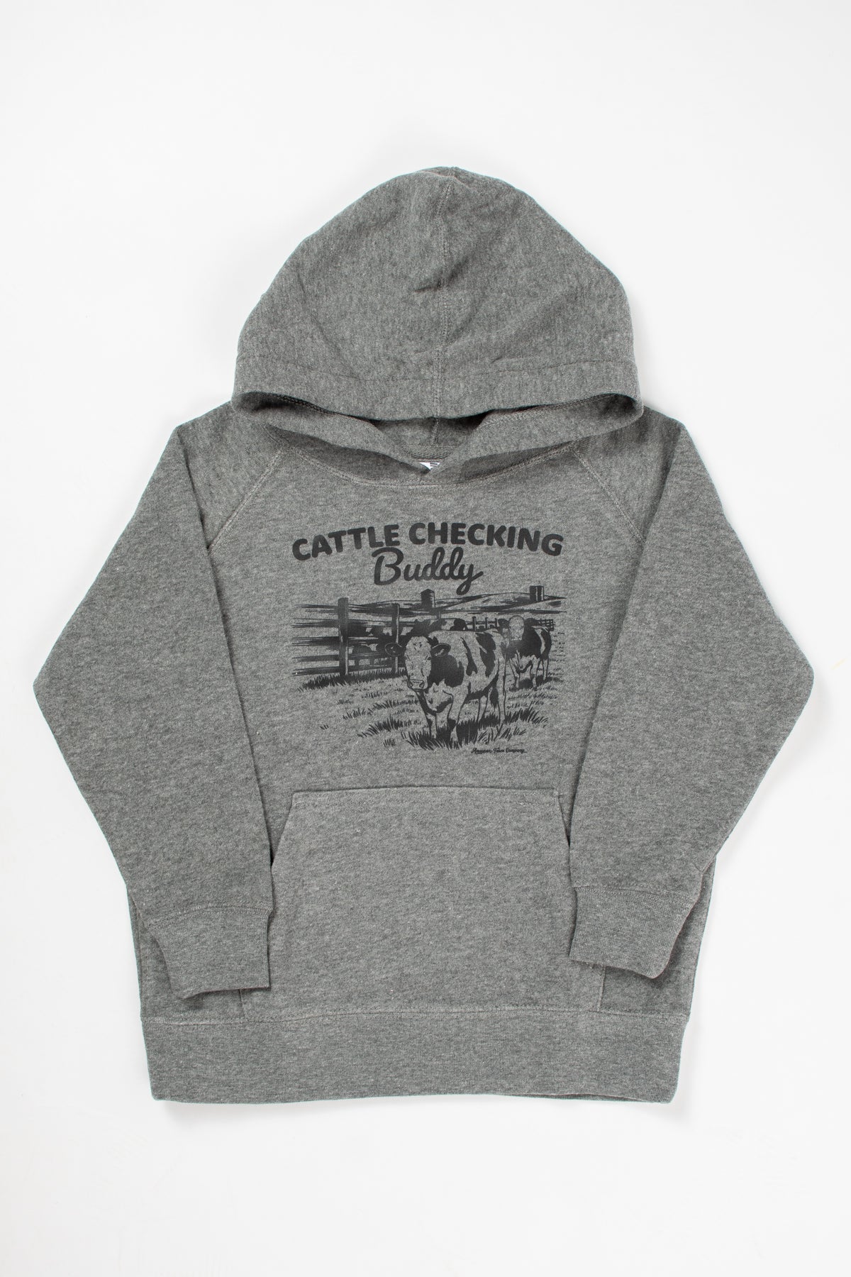 Cattle Checking Buddy' Toddler/Youth Hoodie