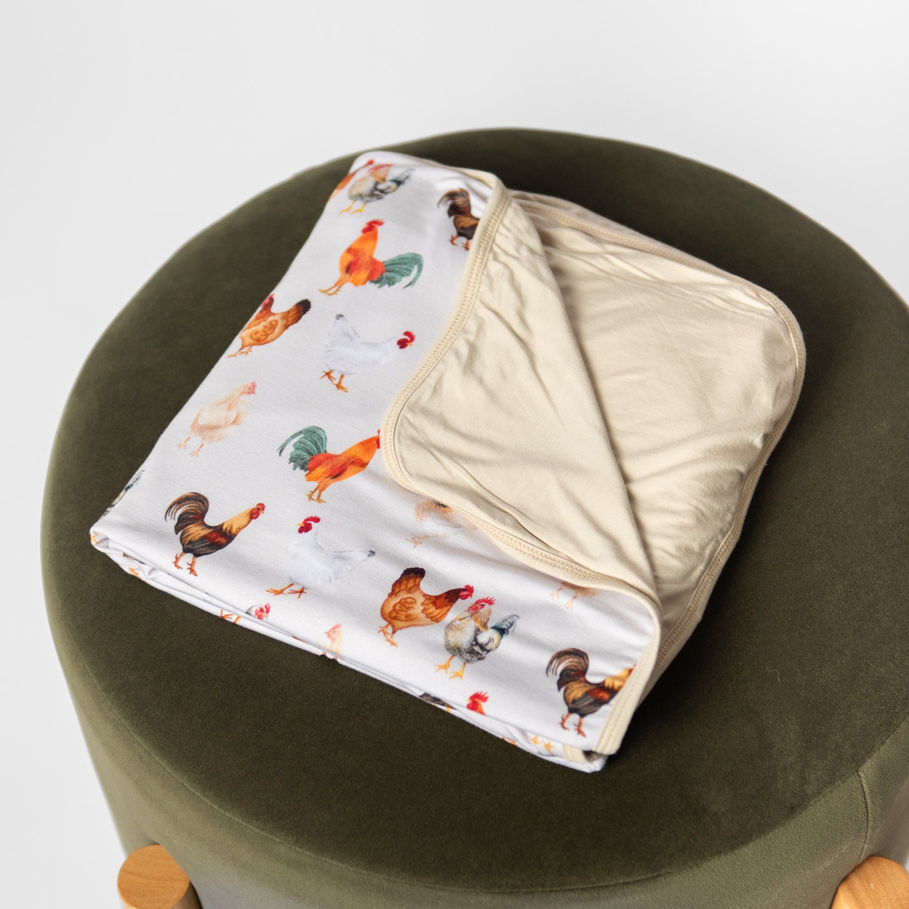 Chicken Kids Bamboo Blanket - American Farm Company