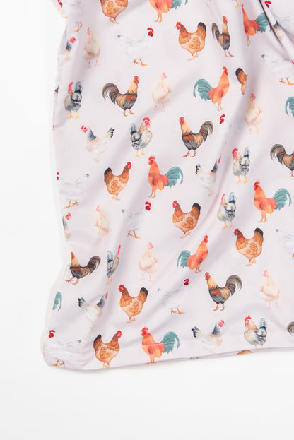 Chicken Full/Queen Duvet Cover