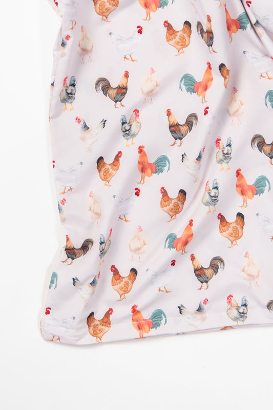 Chicken Full/Queen Duvet Cover