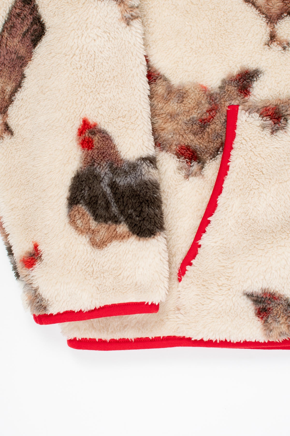 Chicken Sherpa Adult Full Zip Jacket