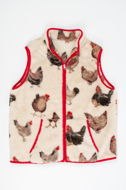 Chicken Sherpa Adult Vest