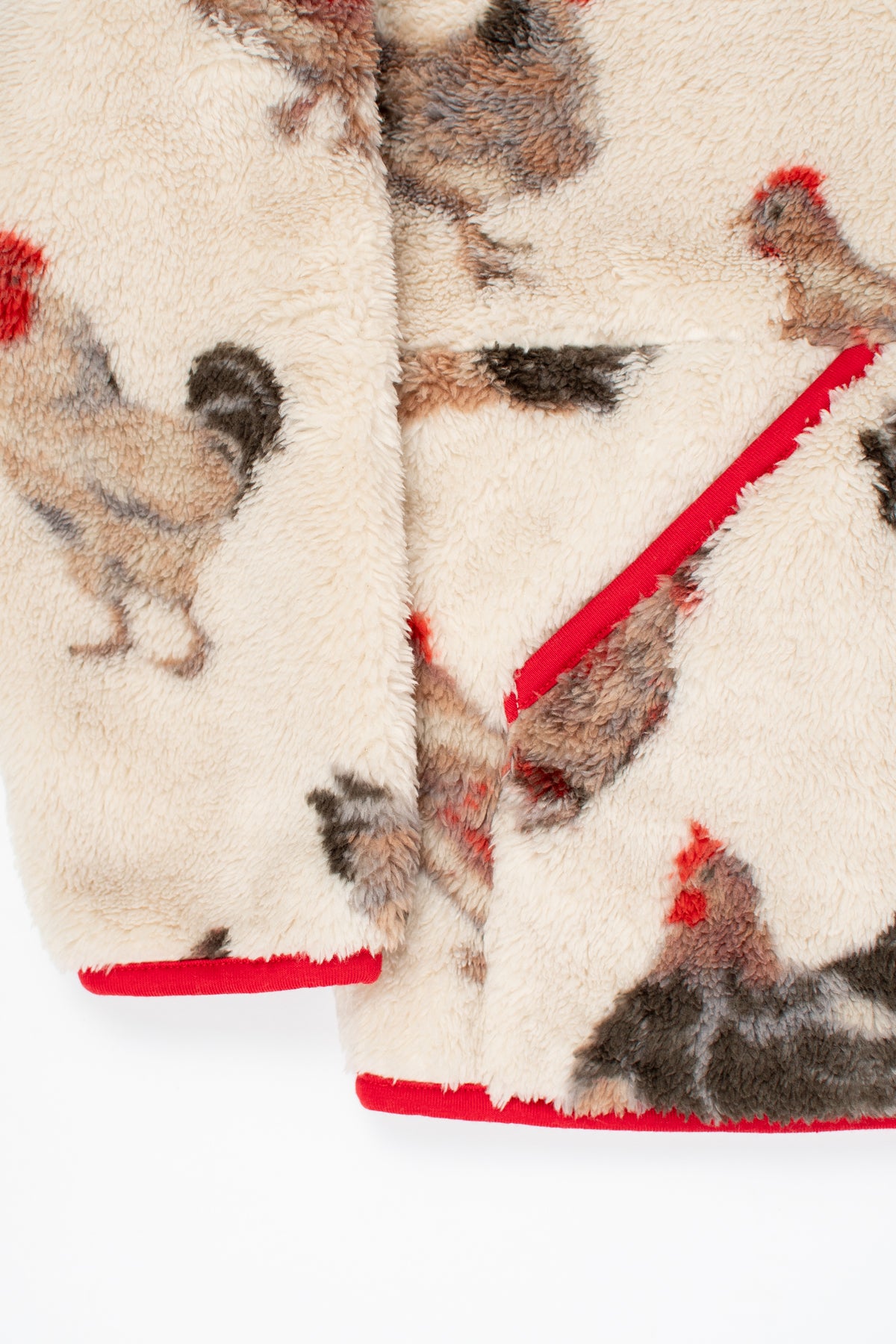 Chicken Sherpa Youth 1/4 Zip Hoodie