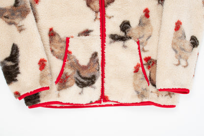 Chicken Sherpa Youth Full Zip Jacket