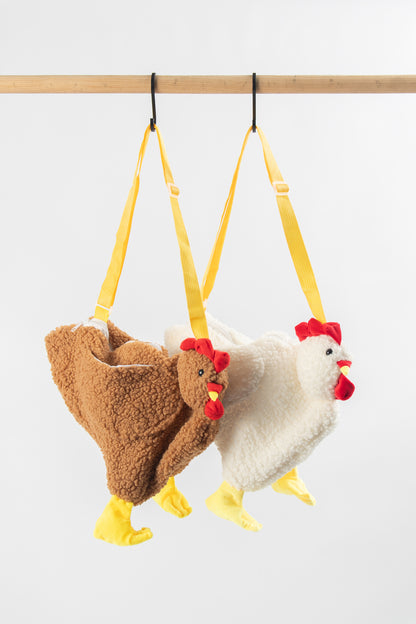 White Chicken Shoulder Bag