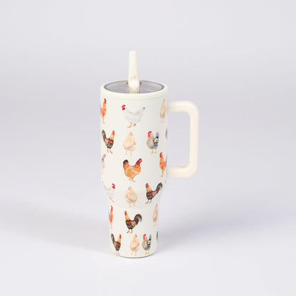 Chicken 40oz Water Tank Tumbler (Backorder 4/1) - American Farm Company