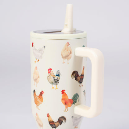 Chicken 40oz Water Tank Tumbler (Backorder 4/1) - American Farm Company