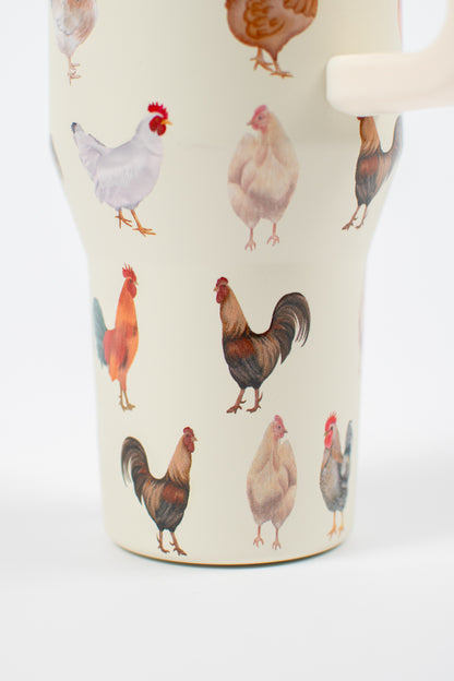 Chicken 40oz Water Tank Tumbler