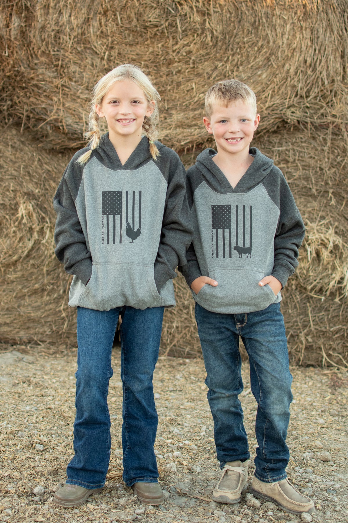 Cow Flag Youth Hoodie