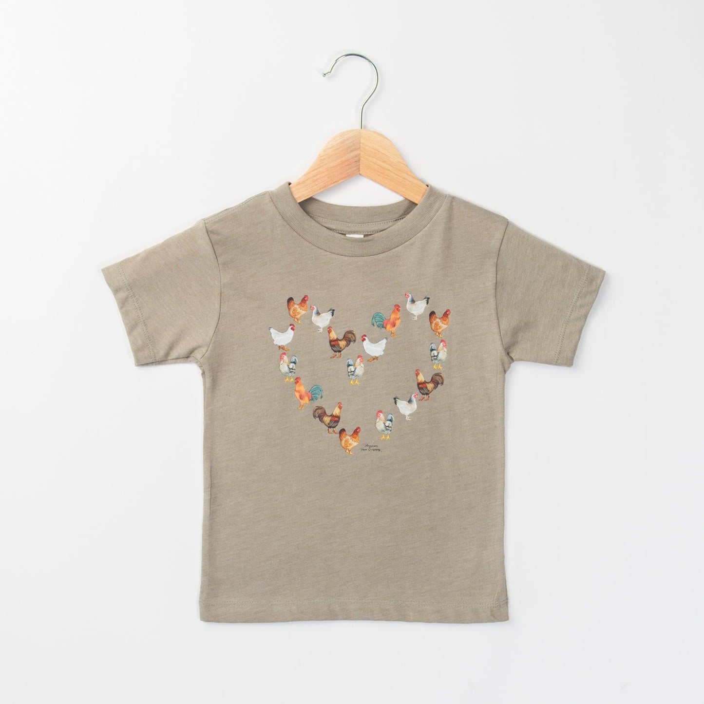 Chicken Heart Toddler/Youth Tee - American Farm Company