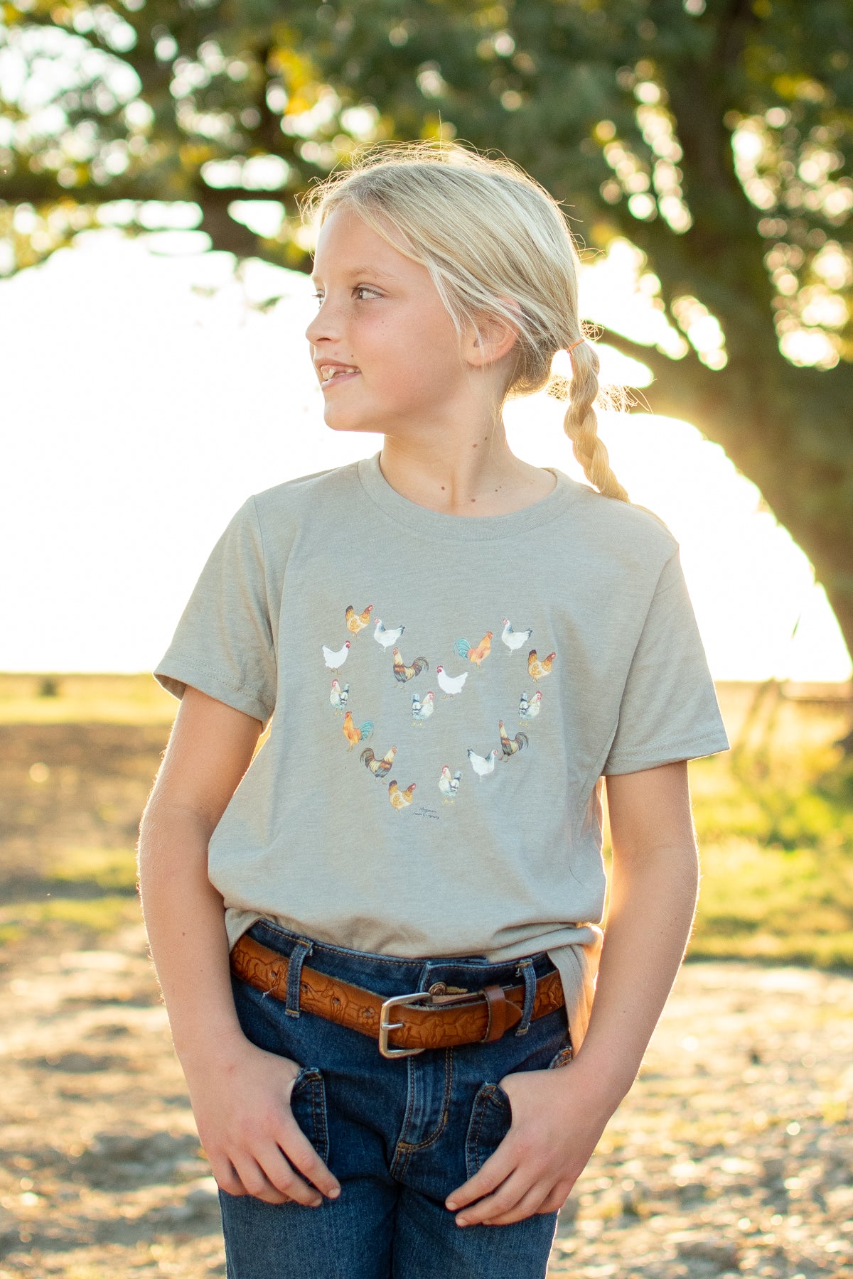 Chicken Heart Toddler/Youth Tee