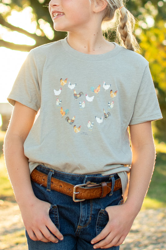Chicken Heart Toddler/Youth Tee