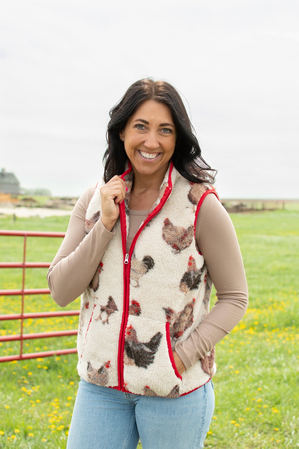 Chicken Sherpa Adult Vest