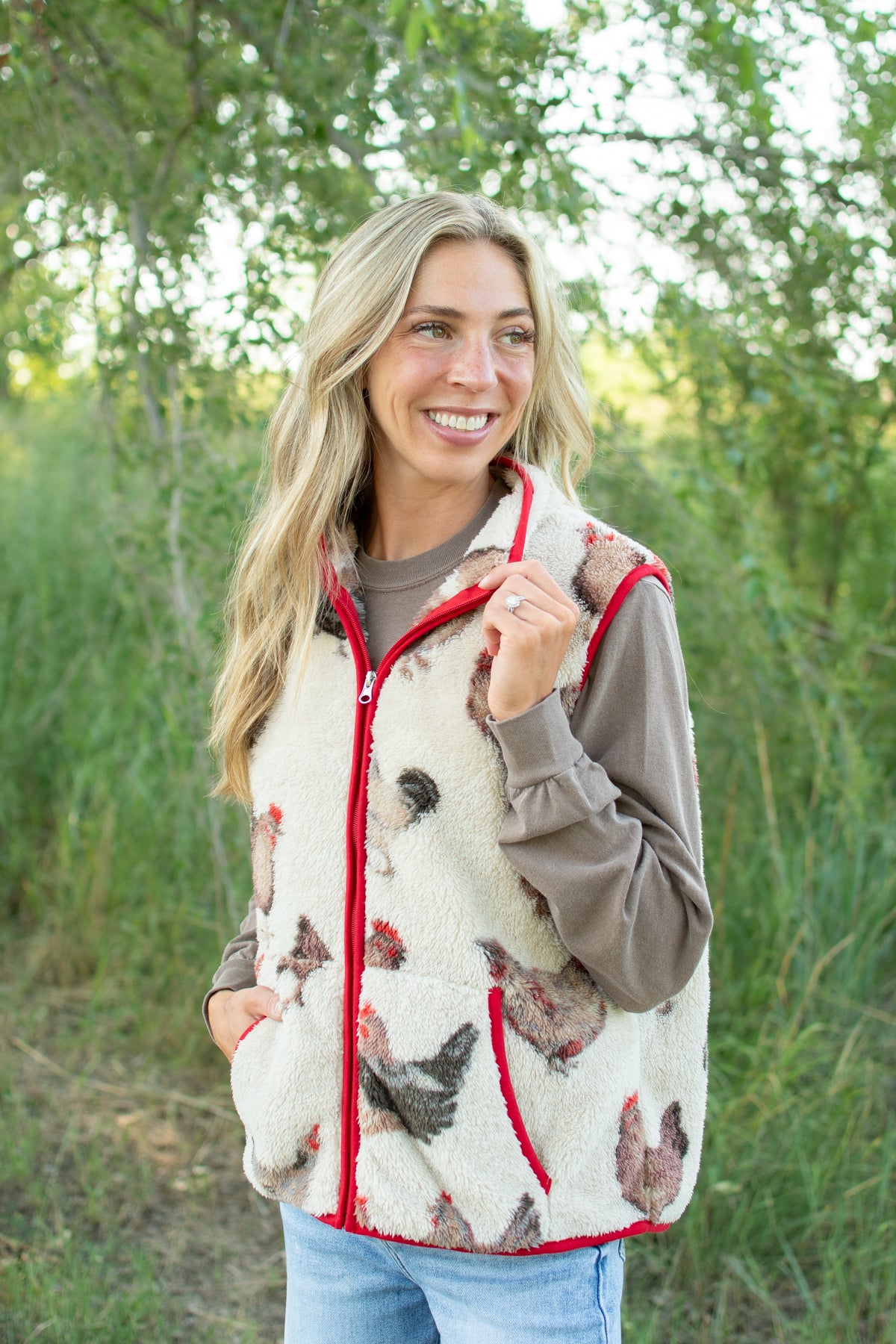 Chicken Sherpa Adult Vest