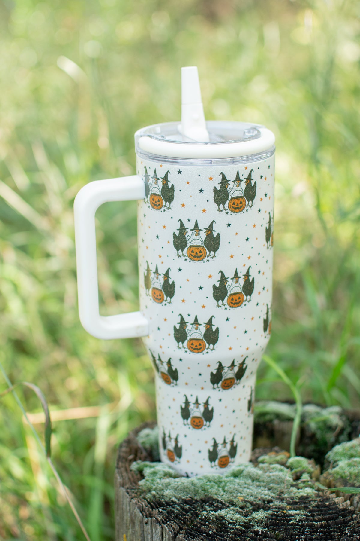 Chickens & Witches 40oz Water Tank Tumbler