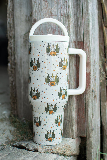 Chickens & Witches 40oz Water Tank Tumbler