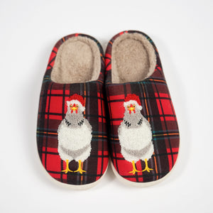 Christmas Chicken Slippers - Kids