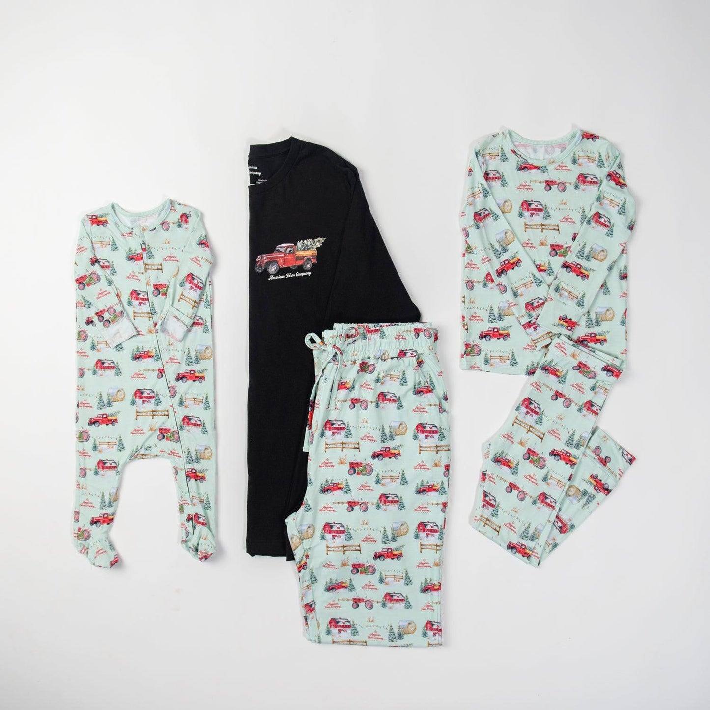 Christmas on the Farm Bamboo Pajama Pants - American Farm Company