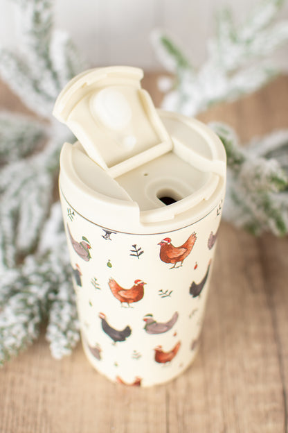 Christmas Chicken 12oz Little Tank Tumbler