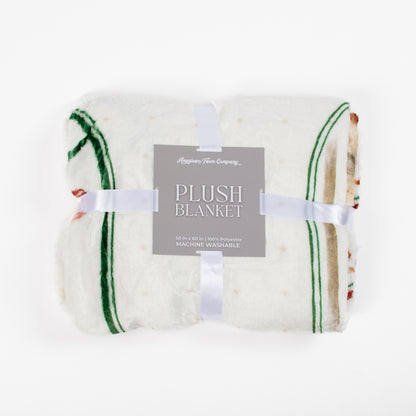Christmas Nativity Plush Blanket