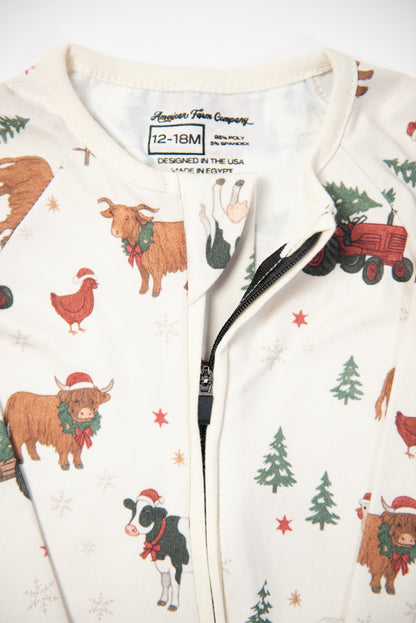 Christmas Barns & Animals Baby Zippy *PREORDER*