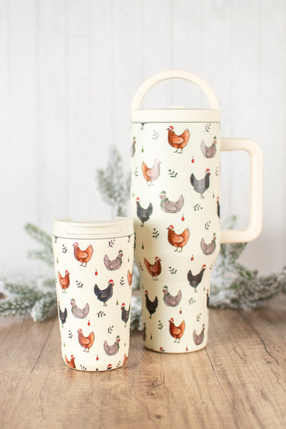 Christmas Chicken 40oz Water Tank Tumbler