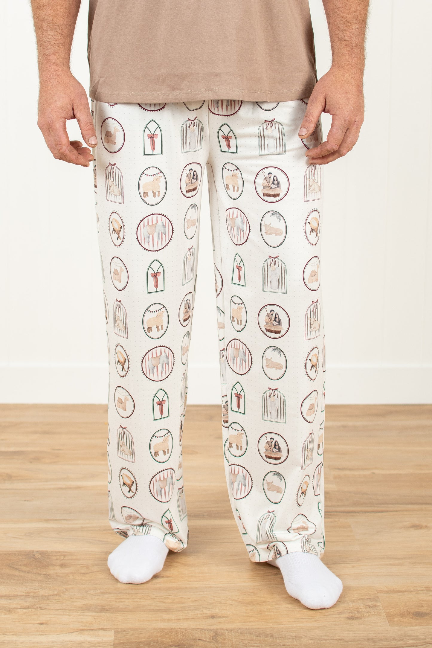 Christmas Nativity Adult Pajama Pants