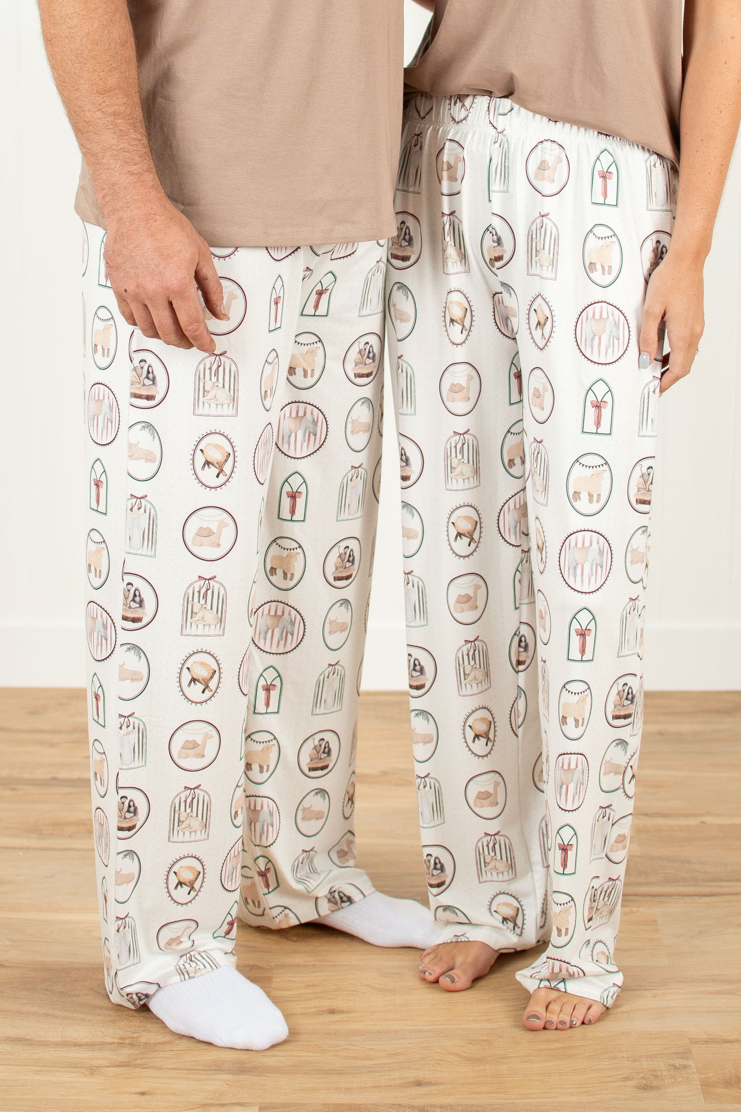 Christmas Nativity Adult Pajama Pants