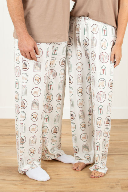 Christmas Nativity Adult Pajama Pants