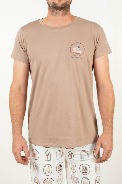 Christmas Nativity Adult Pajama Shirt