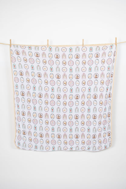 Christmas Nativity Kids Bamboo Blanket