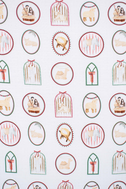Christmas Nativity Kids Bamboo Blanket