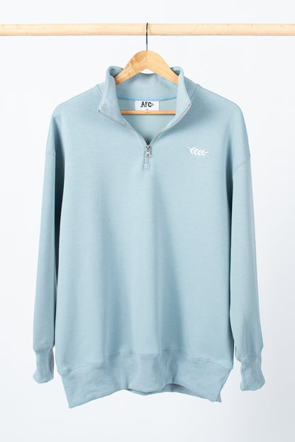 AFC Signature 1/4 Zip - Dusty Blue