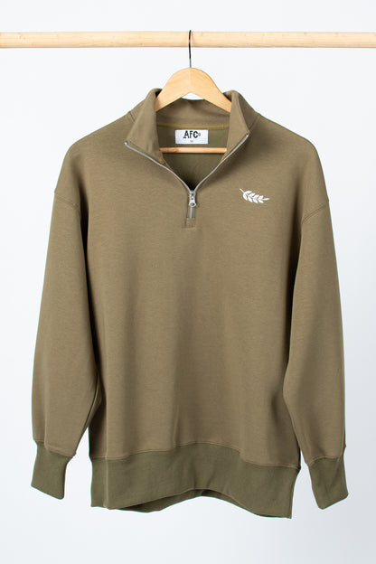AFC Signature 1/4 Zip - Olive