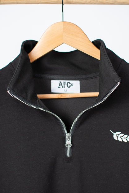 AFC Signature 1/4 Zip - Black