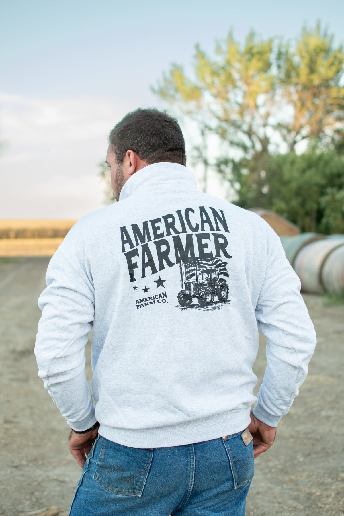 Classic 'American Farmer' Ash 1/4 Zip