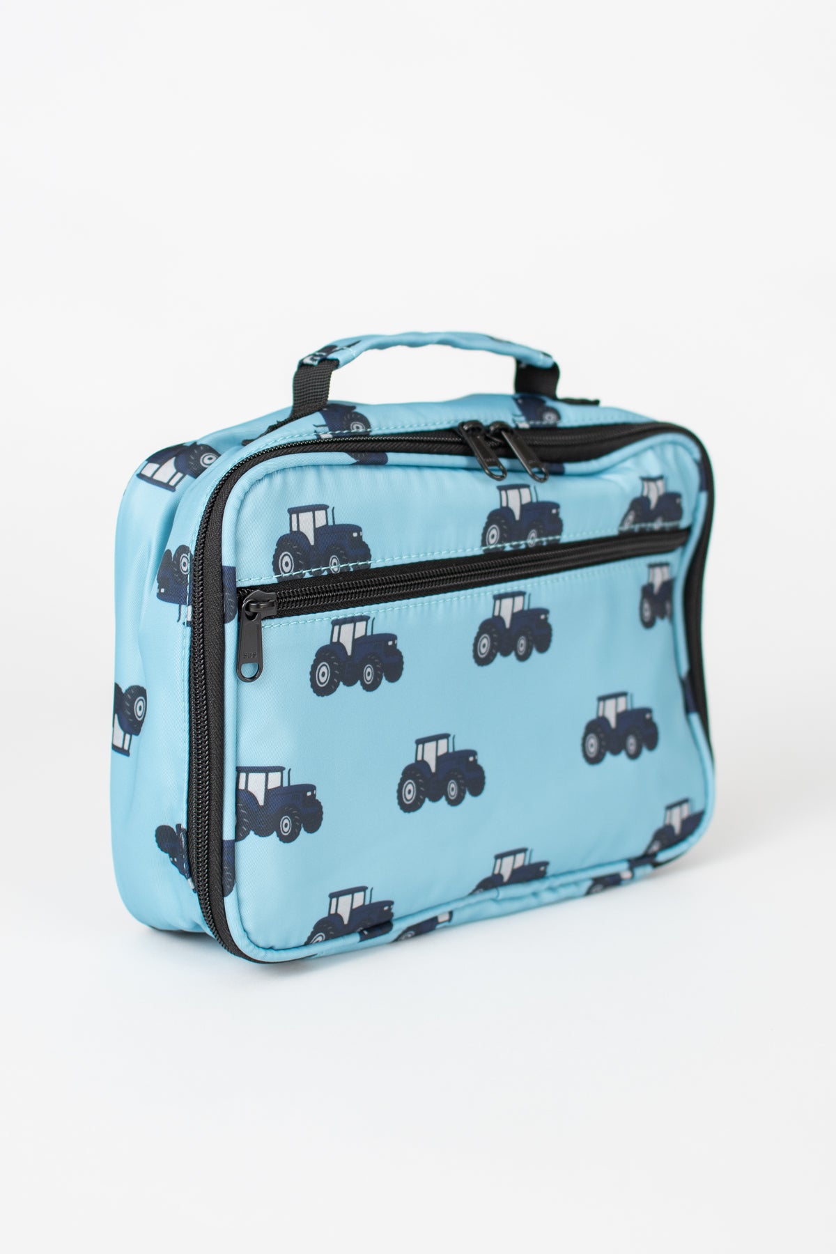Classic Blue Tractor Lunch Bag