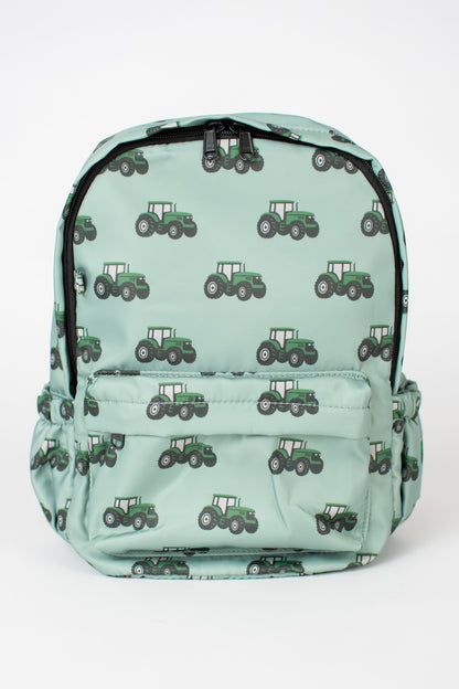 Classic Green Tractor Backpack