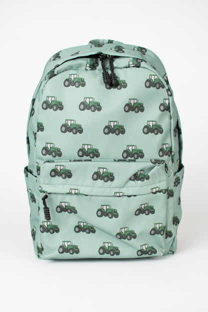 Classic Green Tractor Backpack