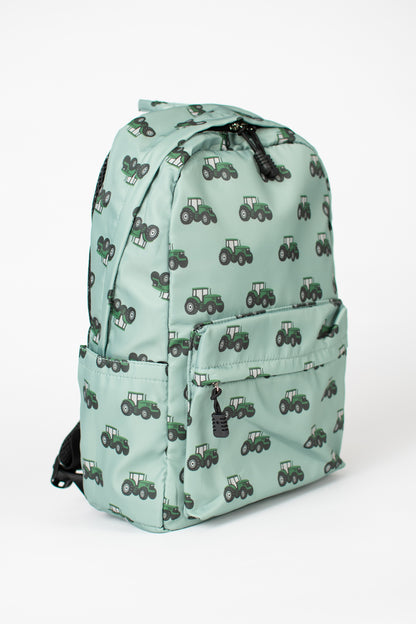 Classic Green Tractor Backpack